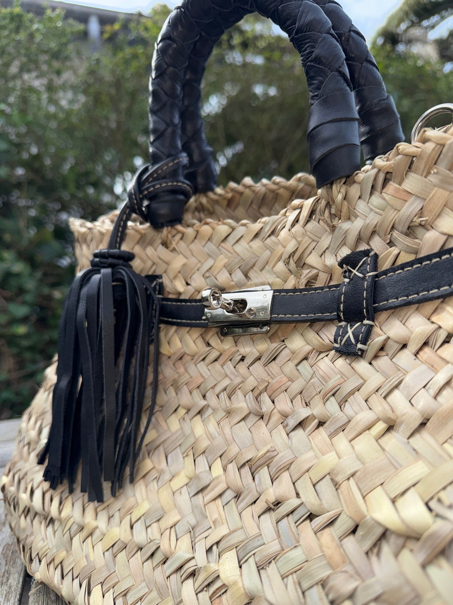 Sac à main H noir